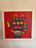 Origineel schilderij van Greet Hamer-Uenk - Polla, Antiek en Kunst, Ophalen of Verzenden