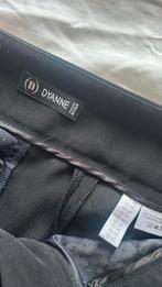 Dianne zwarte broek, wijde pijpen, maat 38 - zo goed als nie, Verzenden, Zo goed als nieuw