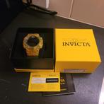 Prachtig Invicta Horloge geel, Ophalen of Verzenden, Nieuw, Overige merken