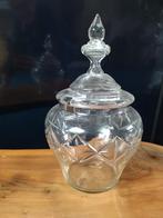 Kristallen Boerenjongens Bowlpot., Antiek en Kunst, Ophalen of Verzenden