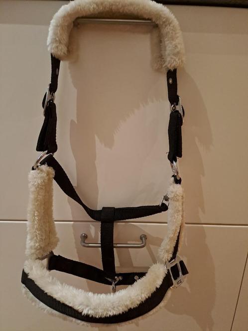 halsters zwart bont en blauw maat Cob touw halsters full, Dieren en Toebehoren, Paarden en Pony's | Hoofdstellen en Tuigage, Zo goed als nieuw