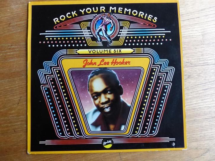 John Lee Hooker – Rock Your Memories, Volume Six, Cd's en Dvd's, Vinyl | R&B en Soul, Gebruikt, 1960 tot 1980, 12 inch, Ophalen of Verzenden