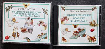 2x Beatrix Potter - Liedjes Rijmpjes Versjes voor het slapen beschikbaar voor biedingen