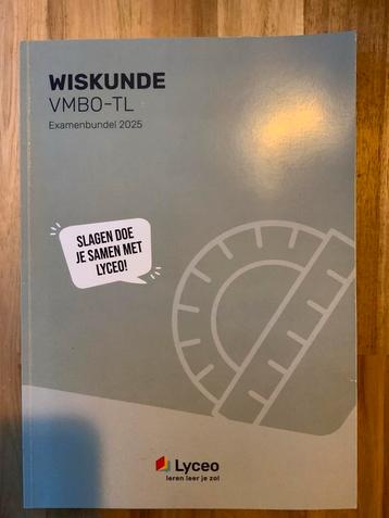 Wiskunde Examenbundel VMBO TL 2025 beschikbaar voor biedingen