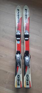 Völkl P60 Junior Ski's - 110cm, Sport en Fitness, Gebruikt, 100 tot 140 cm, Ophalen of Verzenden, Carve