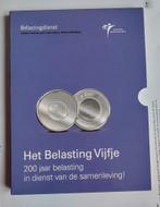 Belastingvijfje zilver, Ophalen of Verzenden, Koningin Beatrix, Euro's, Zilver