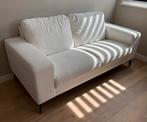 Tweezitsbank | Teddy stof | Wit / off-white, Ophalen, 150 tot 200 cm, Teddy / modern / on trend, Tweepersoons