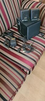 Speaker set Soundsworks SW320 met subwoofer, Computers en Software, Pc speakers, Ophalen of Verzenden, Gebruikt, Overige typen