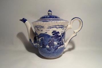 Antieke Pearlware Theepot Engeland beschikbaar voor biedingen