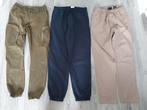Maat XS 3 katoen cargo broek beige blauw khaki heren jongens, Ophalen of Verzenden, Zo goed als nieuw, Maat 46 (S) of kleiner