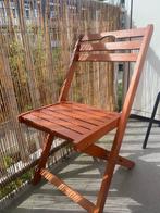 Tuinstoelen + Hanging Fence Table, Ophalen, Zo goed als nieuw, Hout