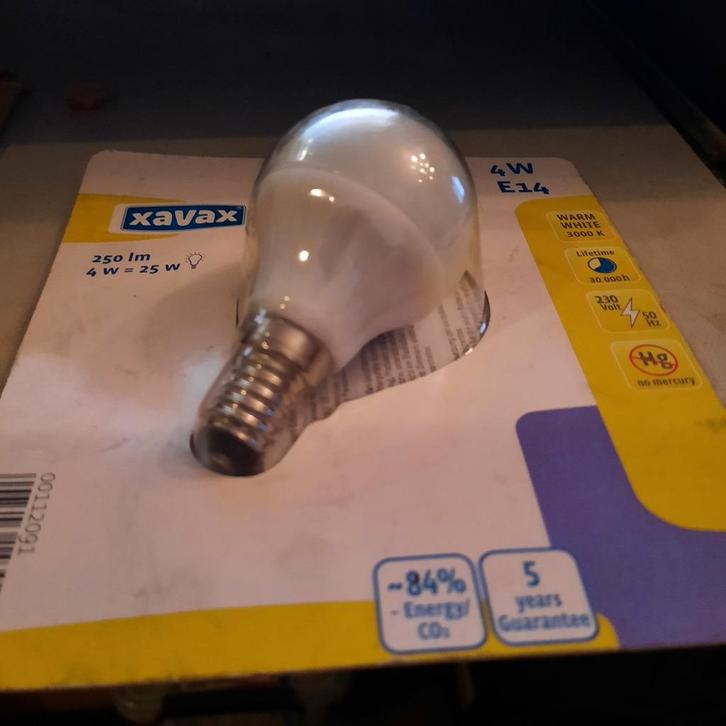 Xavax LED Lamp E14 4W - Nieuw!, Huis en Inrichting, Lampen | Losse lampen, Nieuw, Led-lamp, Minder dan 30 watt, E14 (klein), Ophalen of Verzenden