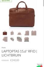 Castelijn & Beerens Laptoptas 15,6" RFID - Lichtbruin, Ophalen, Zo goed als nieuw, Bruin, Handtas