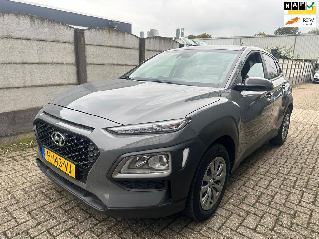 Hyundai Kona 1.0 T-GDI i COMFORT AIRCO/ CRUISE/ HOGE INSTAP/, Auto's, Hyundai, Voorwielaandrijving, Stof, Gebruikt, Start-stop-systeem