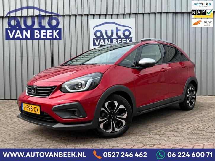Honda Jazz 1.5 e:HEV Crosstar|ACC|Cam|Trekhaak, Auto's, Honda, Bedrijf, Te koop, Jazz, ABS, Achteruitrijcamera, Adaptive Cruise Control