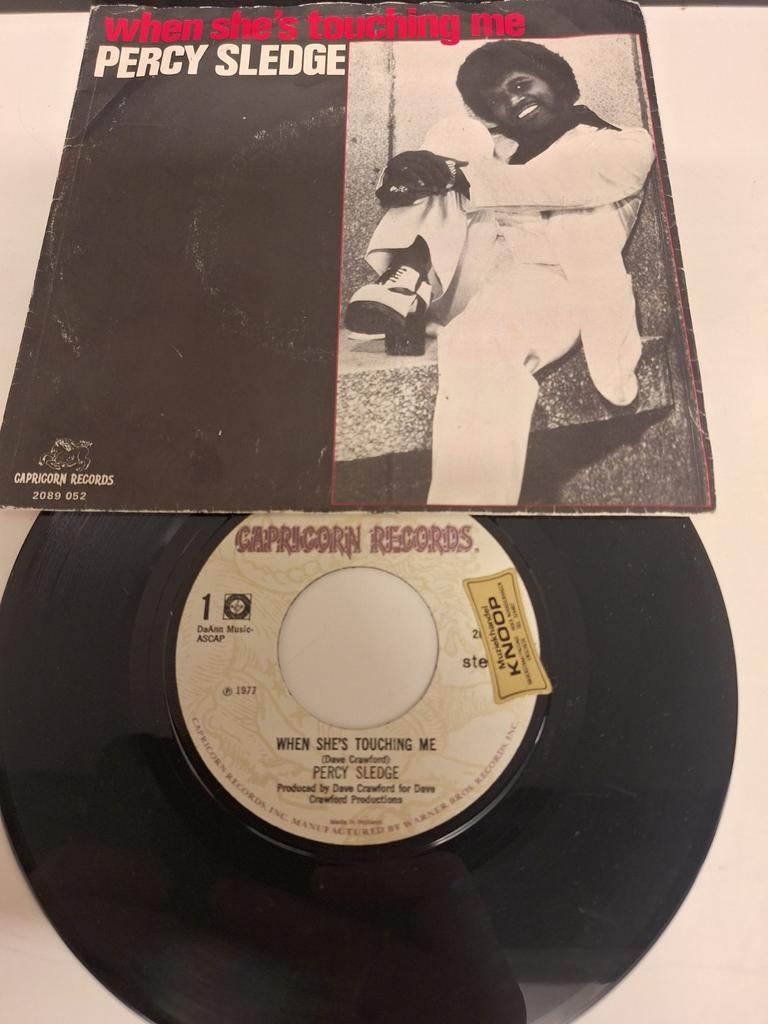 Percy Sledge - When she's touching me, 1977., Verzenden, Overige formaten, Soul of Nu Soul