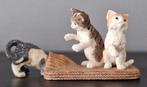 Schleich Kittens - 2010, Ophalen of Verzenden, Gebruikt, Hond of Kat, Beeldje of Figuurtje