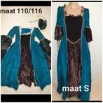 Jurk middeleeuwen 2 stuks maat S maat 110/116, Ophalen of Verzenden, Zo goed als nieuw, Pak of Jurk