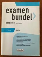 Examenbundel Duits Havo 2010/2011 - M. van Rossum, Verzenden, Gelezen, HAVO, Duits