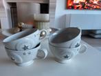 Leuk!! Deze set v 4 soepkommen v Bastion Collections, Huis en Inrichting, Keuken | Servies, Ophalen, Gebruikt, Kom(men), Overige stijlen
