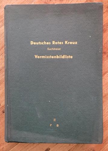 Deutsches Rotes Kreuz Vermisstenbildliste - 2FB - Kommando's beschikbaar voor biedingen