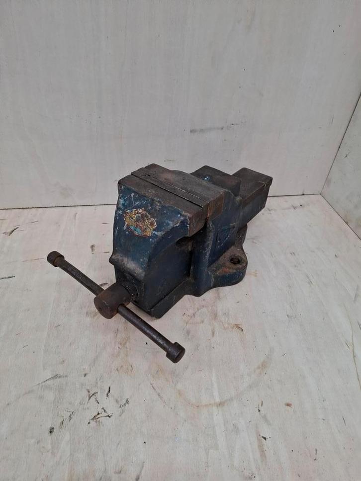 Bankschroef, Doe-het-zelf en Verbouw, Werkbanken, Gebruikt, Minder dan 70 cm, Bankschroef, Ophalen of Verzenden