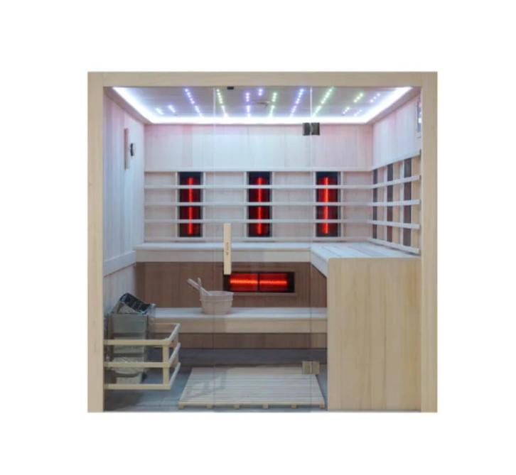 Interline Royal Deluxe Sauna Combi Showroom Model, Tuin en Terras, Zwembad-toebehoren, Nieuw, Overige typen, Ophalen of Verzenden