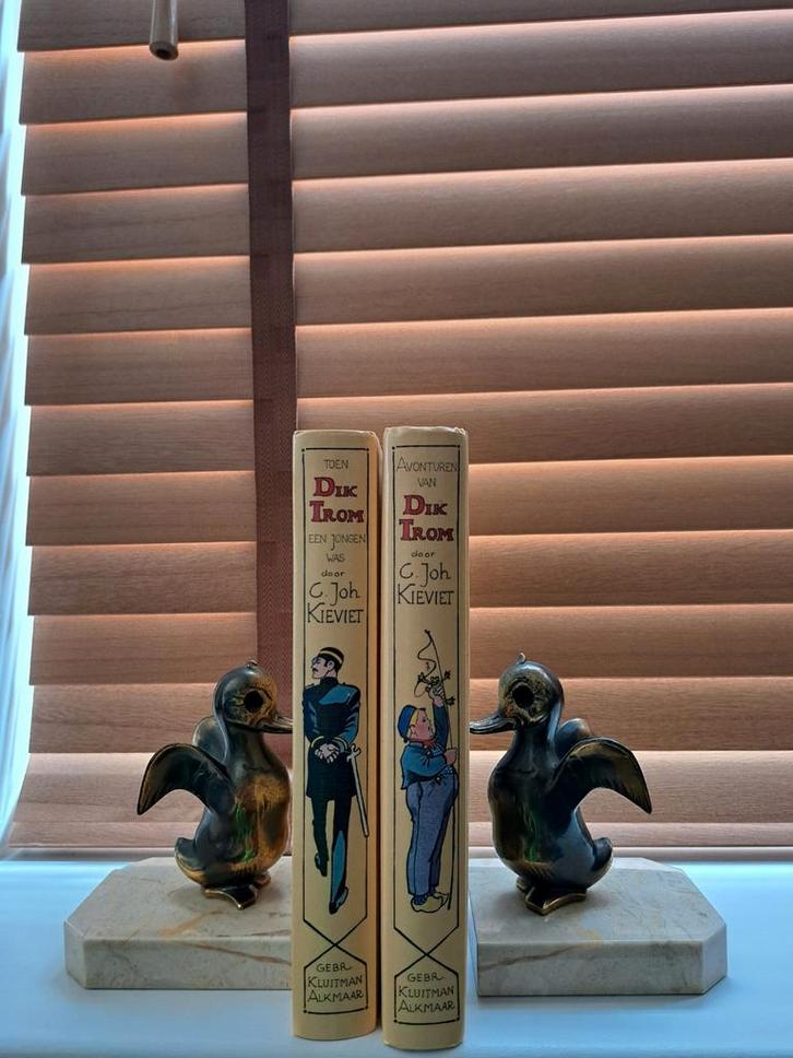 Vintage Eenden Boekensteunen - Set van 2, Huis en Inrichting, Woonaccessoires | Overige, Gebruikt, Ophalen of Verzenden