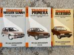 vraagbaak Nissan Sunny Bluebird Primera Kluwer Olving Datsun, Ophalen of Verzenden