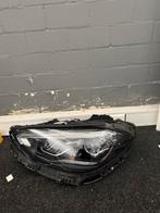 Mercedes W206 C klasse koplamp links Led werkend met schade, Ophalen of Verzenden
