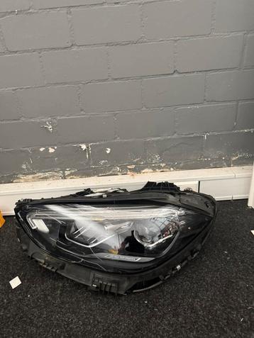 Mercedes W206 C klasse koplamp links Led werkend met schade beschikbaar voor biedingen
