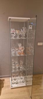 Glazen vitrinekast, Ophalen, Minder dan 50 cm, Met deur(en), 150 tot 200 cm
