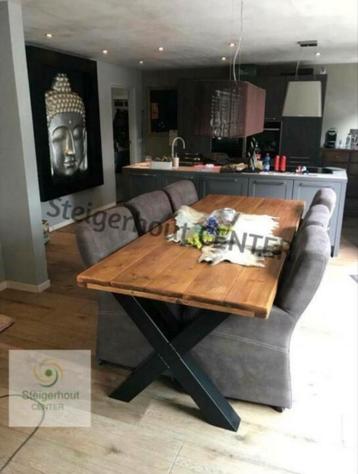 Robuuste Eettafels Industriele Tafels Eetkamertafel ACTIE!!! beschikbaar voor biedingen