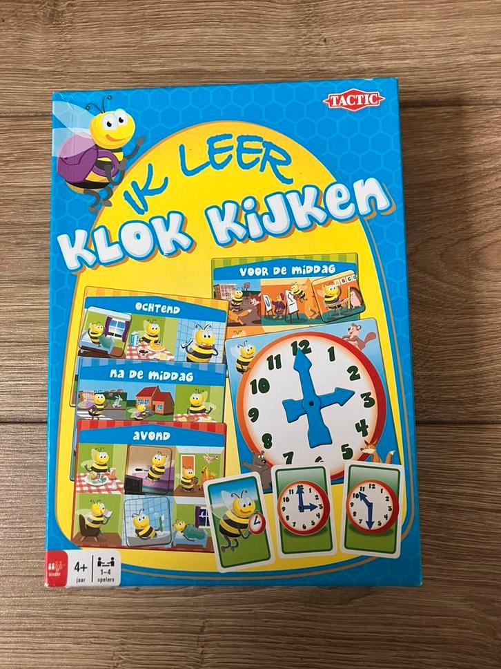 Ik leer klok kijken, Kinderen en Baby's, Speelgoed | Educatief en Creatief, Zo goed als nieuw, Ophalen of Verzenden