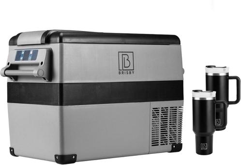 Brisby 40,5L Compressor Koelbox Inclusief 2 Thermosbekers, Caravans en Kamperen, Koelboxen, Nieuw, Koelbox, Elektrisch, Verzenden