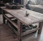 ~Stoer Sober Landelijk Houten Salontafel~, Huis en Inrichting, Woonaccessoires | Overige, Ophalen of Verzenden, Zo goed als nieuw