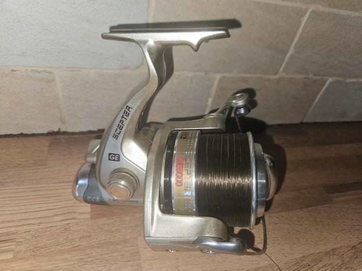 Tica scepter GE 8000 MOLEN #2 zeevissen, karpervissen, Watersport en Boten, Hengelsport | Karpervissen, Zo goed als nieuw, Molen