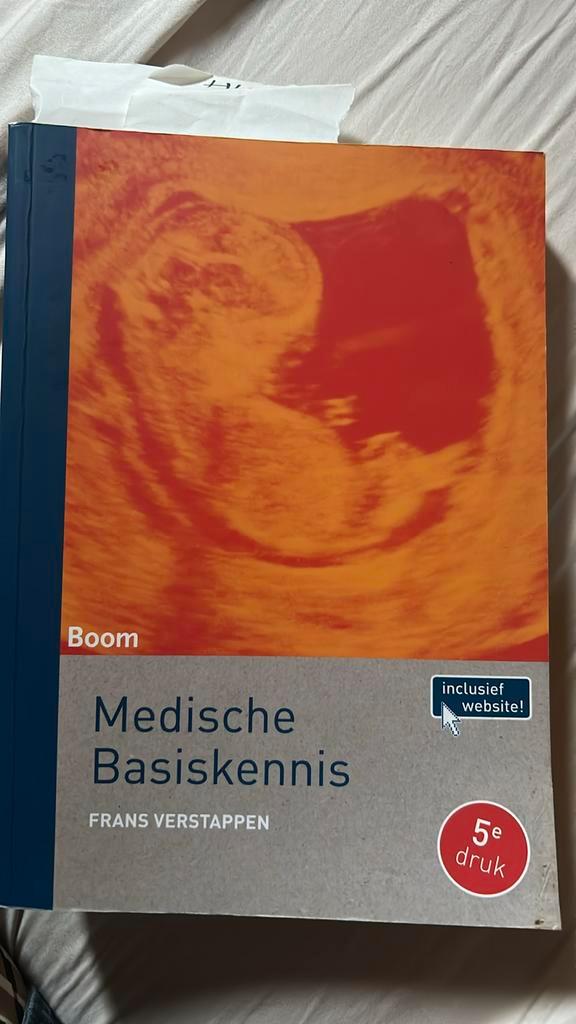 Frans Verstappen - Medische basiskennis, Boeken, Wetenschap, Zo goed als nieuw, Ophalen of Verzenden