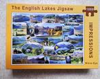 Puzzel English Lakes 1000 stukjes, Ophalen of Verzenden, 500 t/m 1500 stukjes, Gebruikt, Legpuzzel