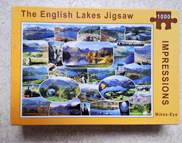 Puzzel English Lakes 1000 stukjes beschikbaar voor biedingen