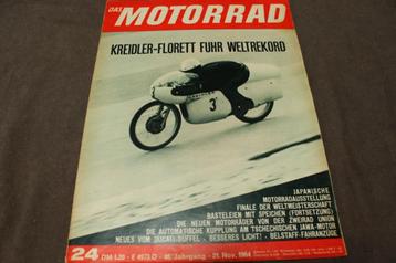 das Motorrad 21 november 1964 Kreidler Florett weltrekord beschikbaar voor biedingen