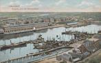 IJmuiden bij Beverwijk panorama, Verzamelen, Ansichtkaarten | Nederland, Ophalen of Verzenden, Ongelopen, Noord-Holland