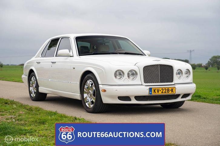 Bentley Arnage R | 2005 | Route 66 Auctions, Auto's, Bentley, Bedrijf, Te koop, Arnage, Benzine, Overige carrosserieën, Handgeschakeld