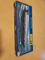 Nimitz Vliegdekschip Modelbouwpakket, Hobby en Vrije tijd, Overige merken, 1:50 of kleiner, Overige typen, Nieuw