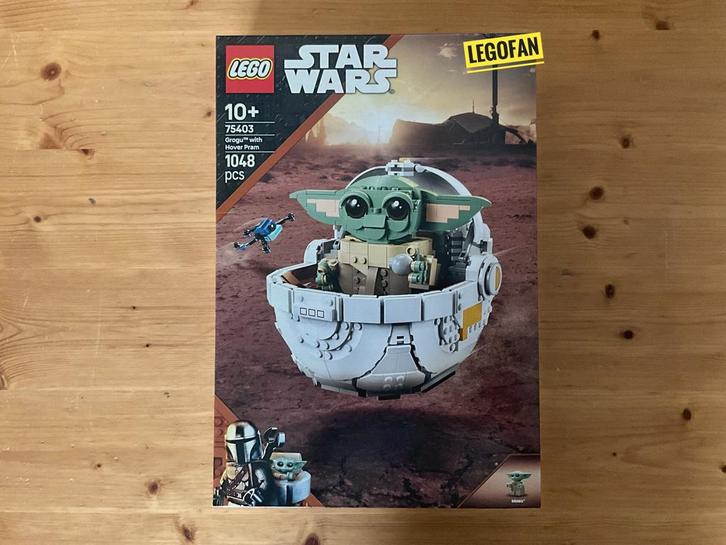 🆕 NIEUW (SEALED!): LEGO 75403 Grogu with Hover Pram, Kinderen en Baby's, Speelgoed | Duplo en Lego, Nieuw, Lego, Complete set