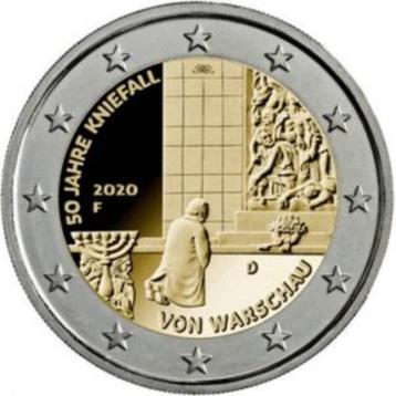 2 Euro Duitsland 2020 - Knieval van Warschau - UNC beschikbaar voor biedingen