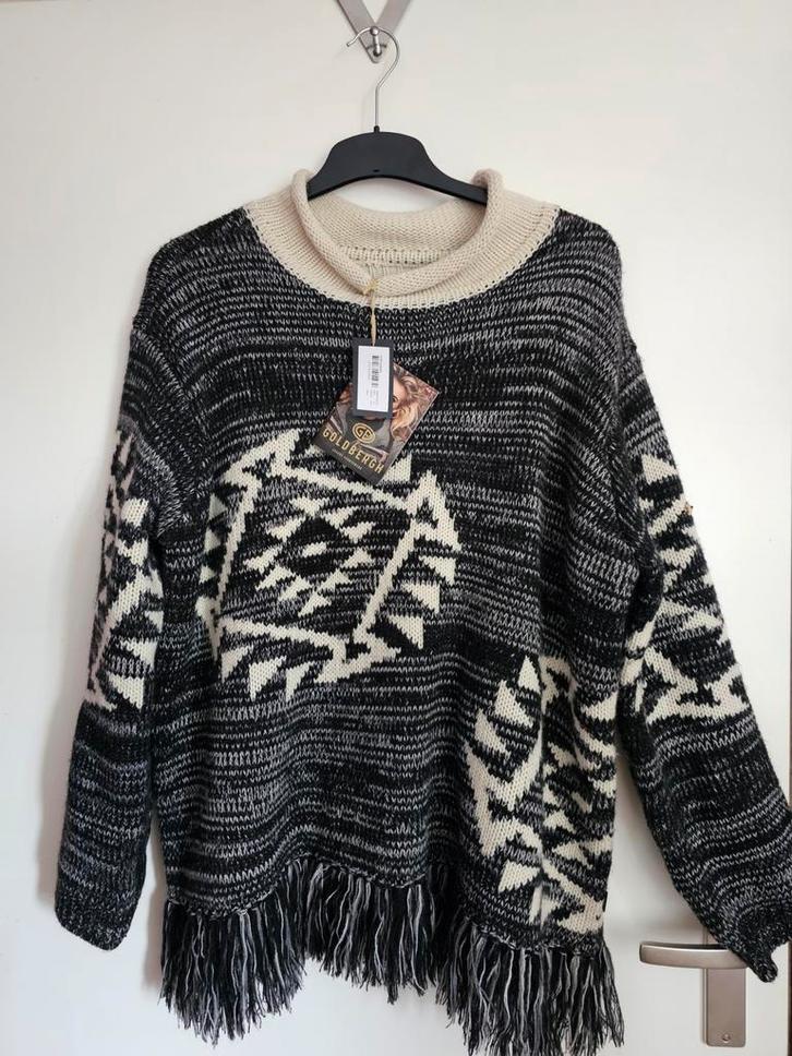 GOLDBERGH; PRACHTIGE TRUI ZGAN, Kleding | Dames, Truien en Vesten, Zo goed als nieuw, Maat 46/48 (XL) of groter, Ophalen of Verzenden
