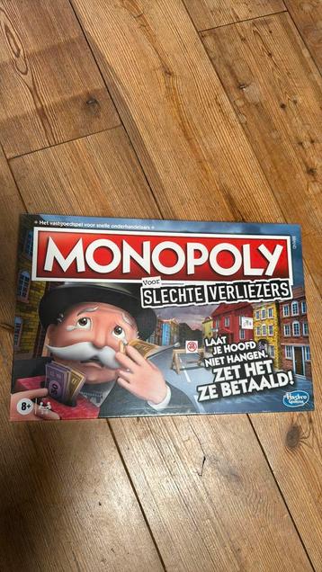 Monopoly voor slechte verliezers . Nieuw in plastic beschikbaar voor biedingen