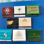 .Lucifermapje Saudi Arabië 8 x hun, Ophalen of Verzenden, Gebruikt