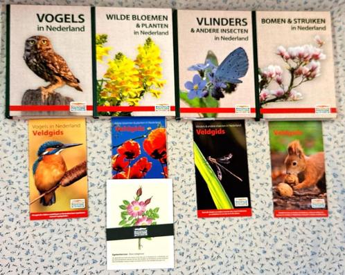 4 Natuurboeken + veldgidsen van de Postcode Loterij, Boeken, Natuur, Zo goed als nieuw, Ophalen of Verzenden